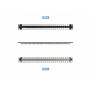 StarTech.com C6PANELSTP481U 48-porttinen 1U tyhjä keystone-patch-paneeli, CAT6A, 48,3 cm (19 in), musta