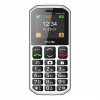 Beafon SL280pro LTE 4G Silver Line suurilla näppäimillä varustettu peruspuhelin, musta-valkoinen