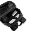 BMW BMBP15SPCTFK 16 tuuman reppu, Carbon&Leather Tricolor, musta