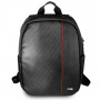 BMW BMBPCO15CAPRBK Reppu, 16", musta Carbon Red Stripe