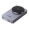 UGREEN W706 2-in-1 magneettinen langaton laturi MagSafe 15W, musta