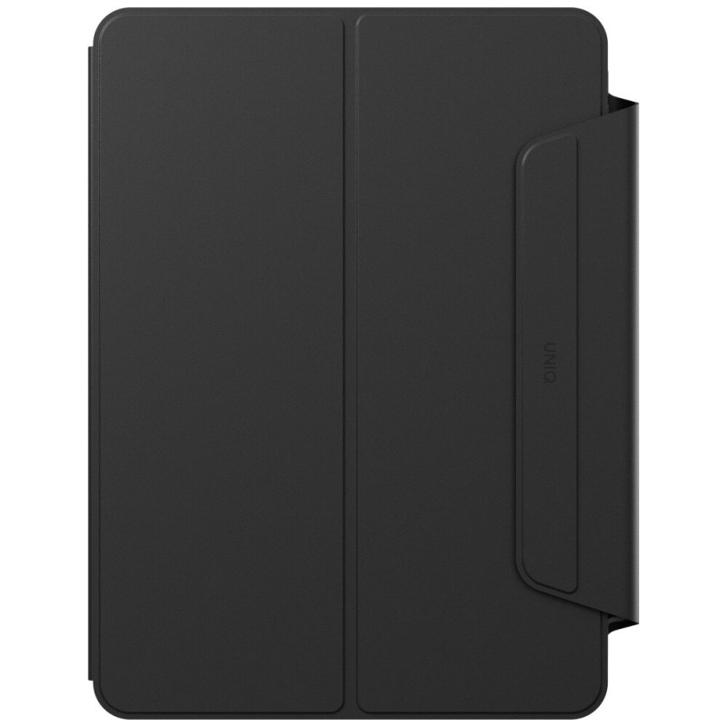 UNIQ Rovus Snapmount Magnetic 360 Rotating Detachable -tablettikotelo Apple iPad Pro 11 2024 -laitteelle, musta