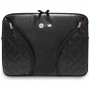 BMW Carbon Pockets & Metal Logo -kannettavan tietokoneen suojahiha 14", musta