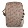 Guess GUTB104GB tablettikotelo 10" tableteille, ruskea, 4G UPTOWN