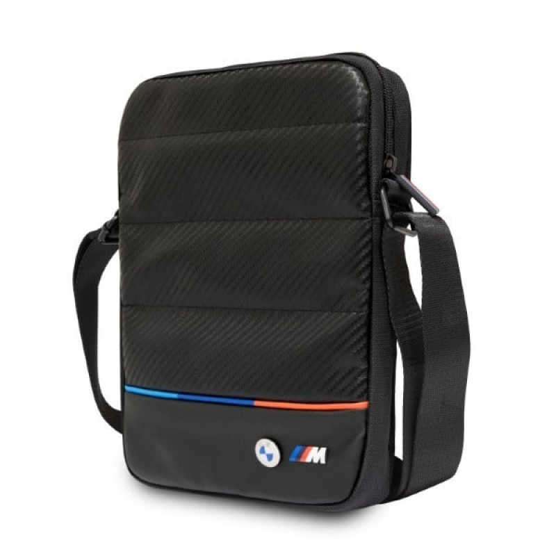 BMW BMTB10PUCARTCBK Carbon & Nylon Tricolor -laukku 10" tableteille, musta