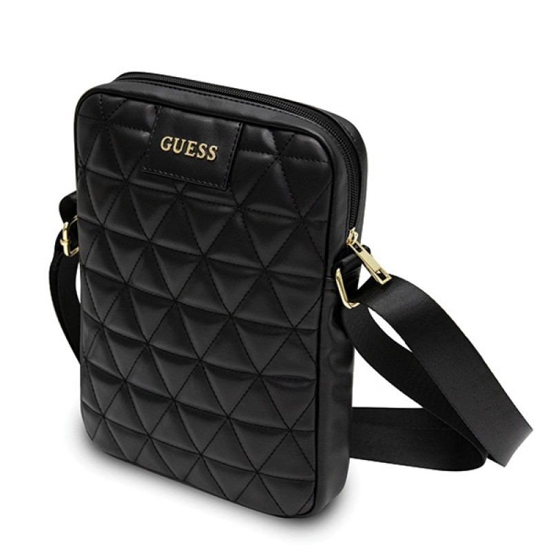 Guess GUTB10QLBK Quilted-tablettilaukku 10", musta