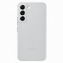 Samsung EF-VS901LJ Leather Cover for Galaxy S22, vaaleanharmaa
