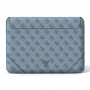 Guess GUCS14P4TB kannettavan tietokoneen suojahylsy 13/14 tuumaa, 4G Uptown Triangle, sininen
