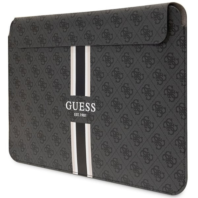 Guess GUCS14P4RPSK kannettavan tietokoneen suojahiha 14", 4G Printed Stripes, musta