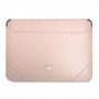 Guess GUCS16PSATLP kannettavan tietokoneen suojahiha 16", Saffiano Triangle, pinkki