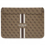 Guess GUCS14P4RPSW kannettavan tietokoneen suojahiha 14", 4G Printed Stripes, ruskea