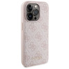 Guess GUBPM5P14L4GEMGP Apple iPhone 14 Pro -kovakotelo + 5000 mAh MagSafe-varavirtalähde -paketti, 4G Metal Logo, pinkki