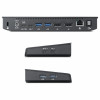 Fujitsu PR09 S26391-F6007-L500 -telakointiasema, USB-C, 2 x DP, 120 W