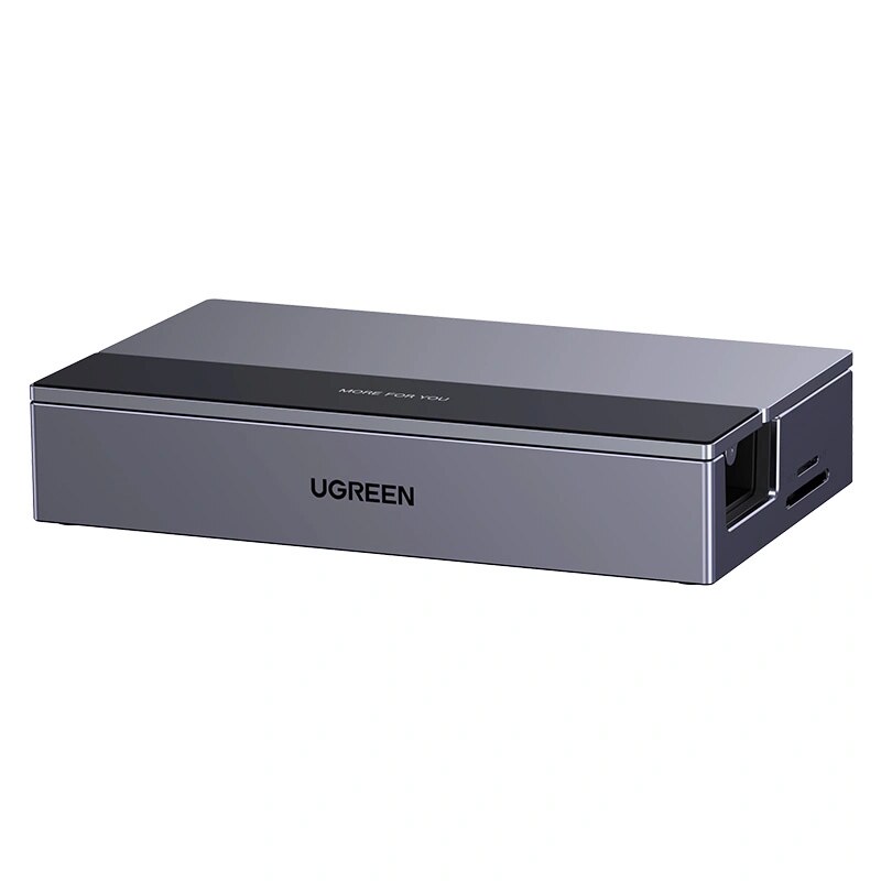 Ugreen CM800 9-in-1 USB-C-sovitin/kokoonpano, DisplayPort (4K 120Hz), Ethernet RJ45, USB, SD/TF
