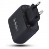 StarTech.com 1065EB-WALL-CHARGER 65 W USB-C GaN -kannettavan tietokoneen laturi, musta