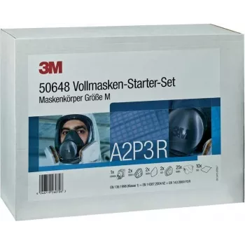 3M kokonaamarit aloituspaketti 6000-sarja medium A2P2-suodattimilla (DE272919916)