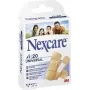 3M Nexcare Universal laastari, 20 sekalaista strip-laastaria, ihonvärinen, hengittävä ja vedenpitävä, lateksiton (N0320AS)