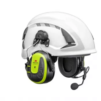 3M Peltor WS Alert X MRX21P3E3WS7 Bluetooth-kypäräkuulokemikrofoni 30 dB SNR, korkeanäkyvyys keltainen