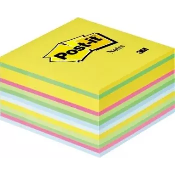 3M Post-it Notes kuutio, 76 x 76 mm, Ultra Colors, 450 arkkia, PEFC-sertifioitu paperi, 1 kuutio (2030-U)