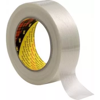3M Scotch 8956 läpinäkyvä filamenttiteippi 50 m x 19 mm (587750)