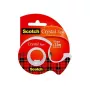 3M Scotch Crystal Clear 600 teippi käsikelaimella, 19 mm x 7,5 m, läpinäkyvä 6-1975D