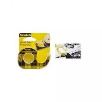 3M Scotch kaksipuolinen teippi 665, 12 mm x 7,9 m, pysyvä, käsikelaimella 136-DQ-FBNL
