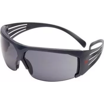 3M SecureFit SF602SGAF suojalasit, harmaat anti-fog linssit, kehyksettömät