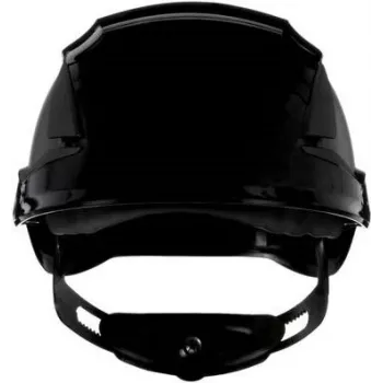 3M SecureFit X5512V-CE-4 tuuletettu turvakypärä UV-ilmaisimella, musta, EN 397