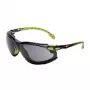 3M Solus 1000 suojalasit Scotchgard Protector -pinnoitteella, limetti/musta, 1 pari 7100331527