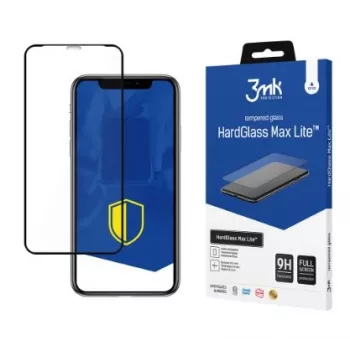3MK Apple iPhone 11 Pro Max Black HardGlass Max Lite näytönsuojus