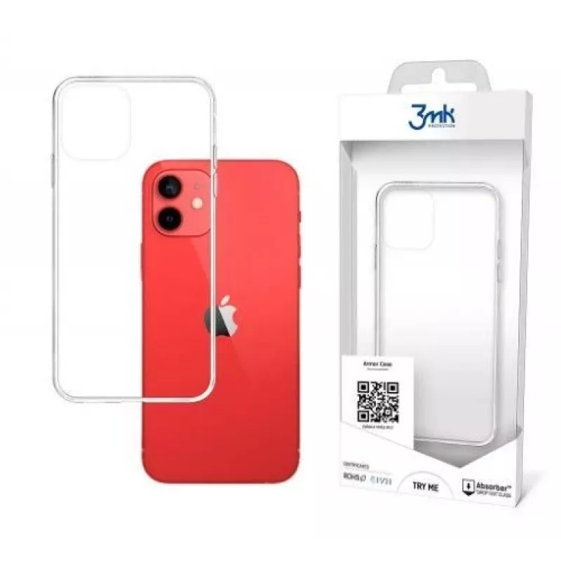 3MK Apple iPhone 12/12 Pro AS ArmorCase läpinäkyvä