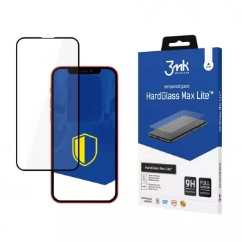 3MK Apple iPhone 13 Pro Max HardGlass Max Lite musta
