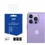 3MK Apple iPhone 14 Pro/14 Pro Max linssinsuoja - karkaistu lasi ja alumiiniseos, 9H kovuus, musta