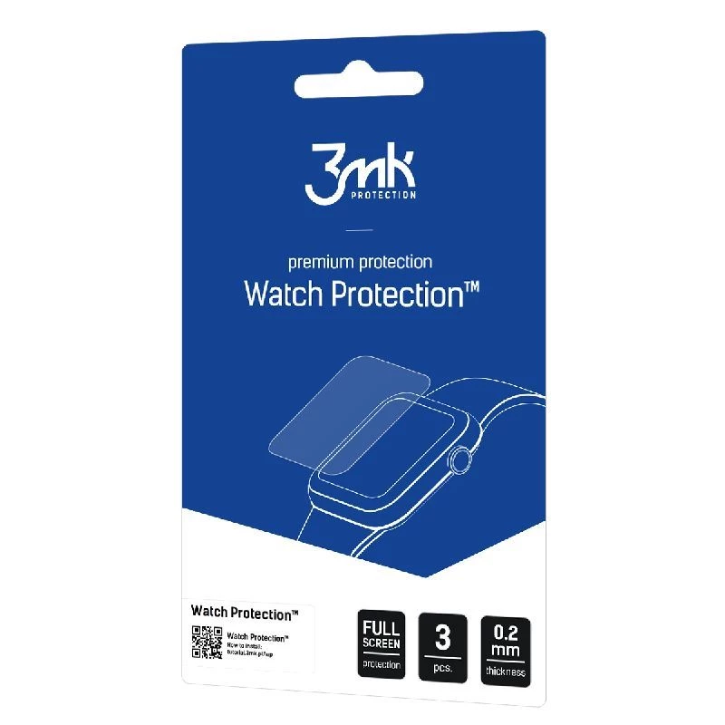 3MK Apple Watch 6/SE 40 mm Protection ARC näytönsuoja