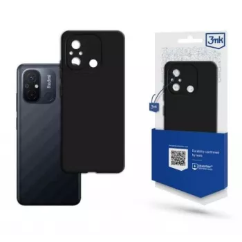 3MK Xiaomi Redmi 12C mattakotelo musta