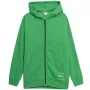 4F miesten Deep Green pyöreäpääntieinen collegepaita SS23 Regular Fit koko S