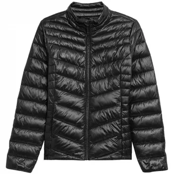4F naisten Deep Black synteettinen untuvatakki H4Z21 KUDP002 20S