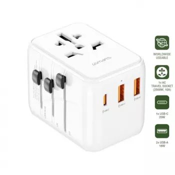 4SMARTS Nomad World matkasovitin 20W