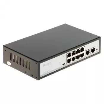 8-porttinen Tiandy PoE-kytkin TC-P3S010