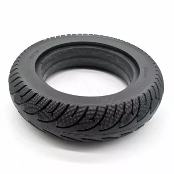 9.5x2 Solid Tyre for Electric Scooters - Puncture-Proof, Black