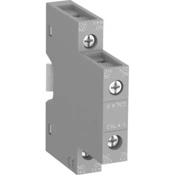 ABB CAL4-11 apukoskettimisto 1NO+1NC etuasennus ruuviliittimet (1SBN010120R1011)