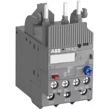 ABB TF42-10 lämpöylikuormitussuoja, 8-10 A, luokka 10, 690 V AC, 3-napainen, 1NO+1NC 1SAZ721201R1043