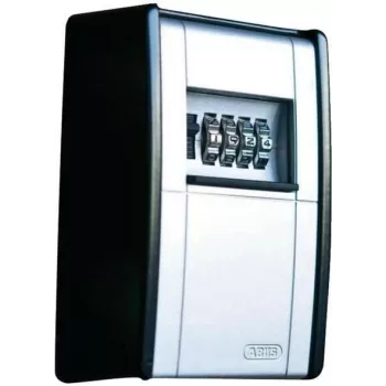 ABUS KeyGarage 787 avainsäilö – musta/hopea – metalli – 4-numeroinen yhdistelmä – 80 x 45 x 120 mm