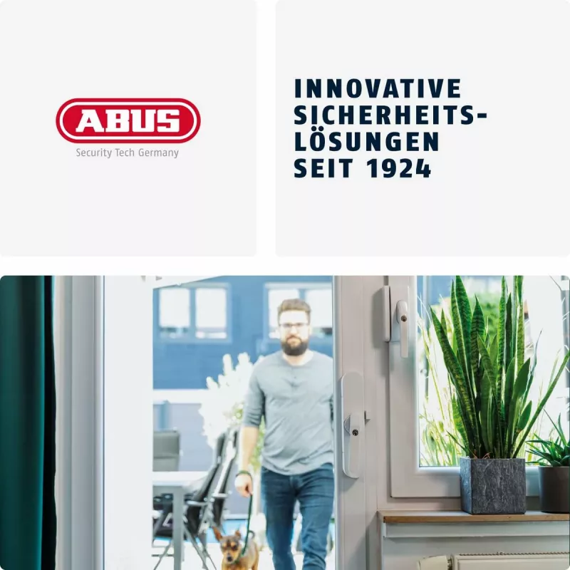 ABUS Security-Center BRIDGE One älykodin langaton LAN-silta (ABBO10000B), musta, 230 V, Bluetooth-yhteensopiva