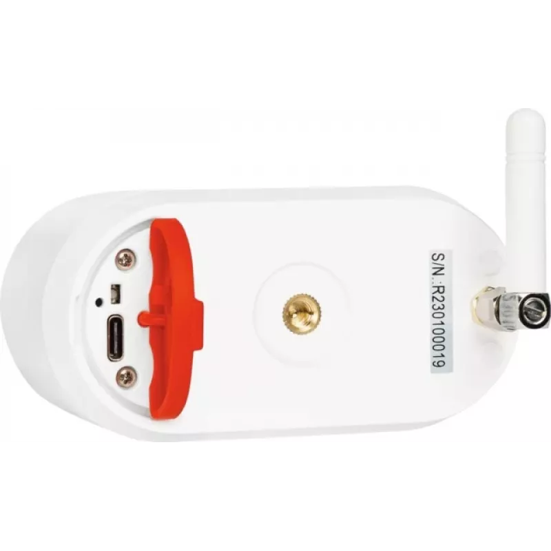 ABUS PPIC91520 lisäverkkokamera ABUS Battery Camera Pro -kameralle, sisä- ja ulkokäyttöön, sääkestävä, väri päivällä ja yöllä