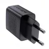 ACEFAST A82 GaN USB-C PD 20W seinälaturi - musta