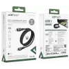 Acefast C11-03 3in1 USB-C - USB-C -kaapeli 100W 480Mbps 1,2 m musta