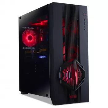 Acer Nitro 70 N70X3D-100 -pelipöytätietokone, AMD Ryzen 7 9800X3D, 32GB DDR5, 1TB SSD, RTX 5070, Windows 11 Home