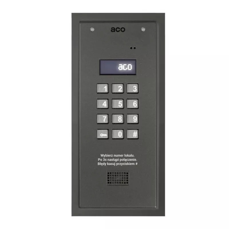 ACO CDNP7ACC ST (G3) digitaalinen intercom master- ja slave-ohjausyksikkö