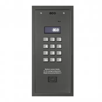ACO CDNP7ACC ST (G3) digitaalinen intercom master- ja slave-ohjausyksikkö